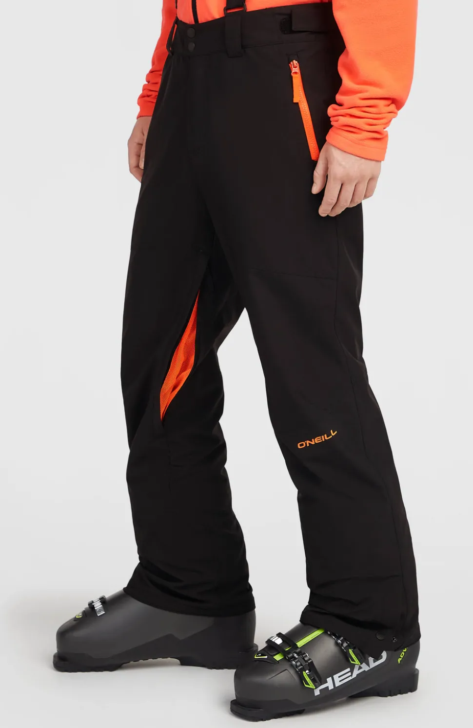HerenFWC'Cruz wintersportbroek met bretels| Zwart