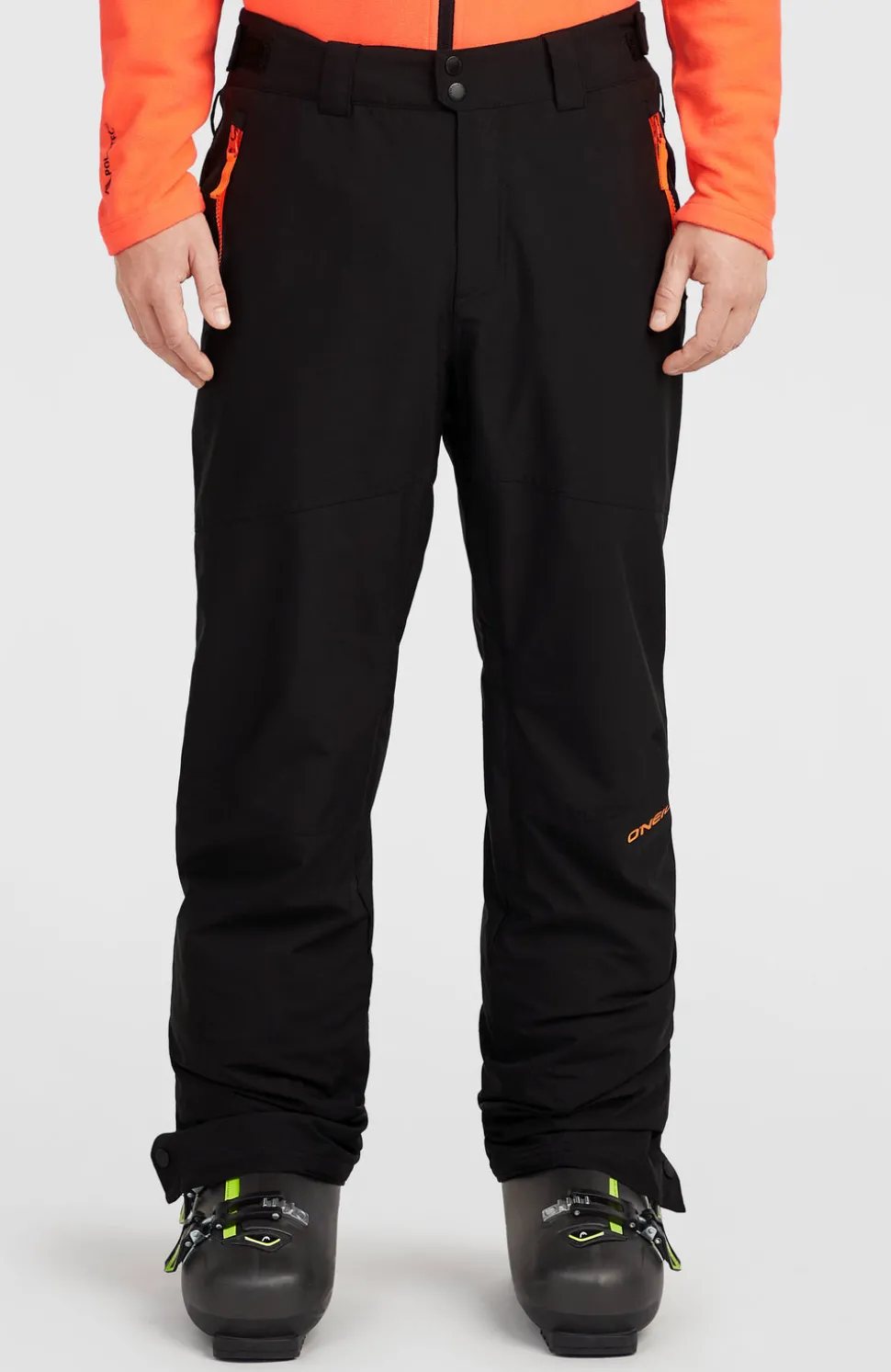 HerenFWC'Cruz wintersportbroek met bretels| Zwart