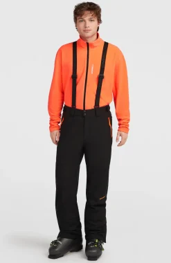 HerenFWC'Cruz wintersportbroek met bretels| Zwart