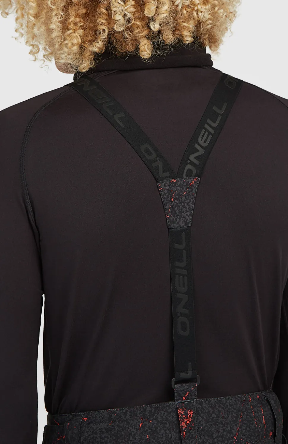 HerenFWC'Cruz wintersportbroek met bretels| Zwart