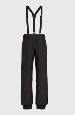 HerenFWC'Cruz wintersportbroek met bretels| Zwart