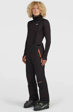 HerenFWC'Cruz wintersportbroek met bretels| Zwart
