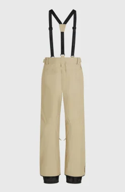 HerenFWC'Cruz wintersportbroek met bretels| Beige