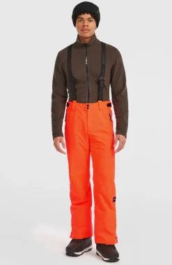 HerenFWC'Cruz wintersportbroek met bretels| Rood