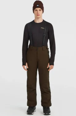 HerenFWC'Cruz wintersportbroek met bretels| Bruin