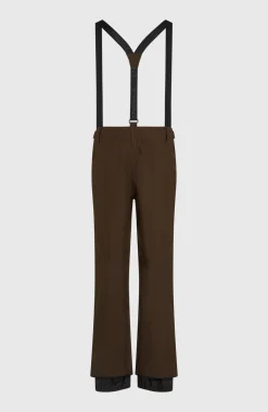 HerenFWC'Cruz wintersportbroek met bretels| Bruin