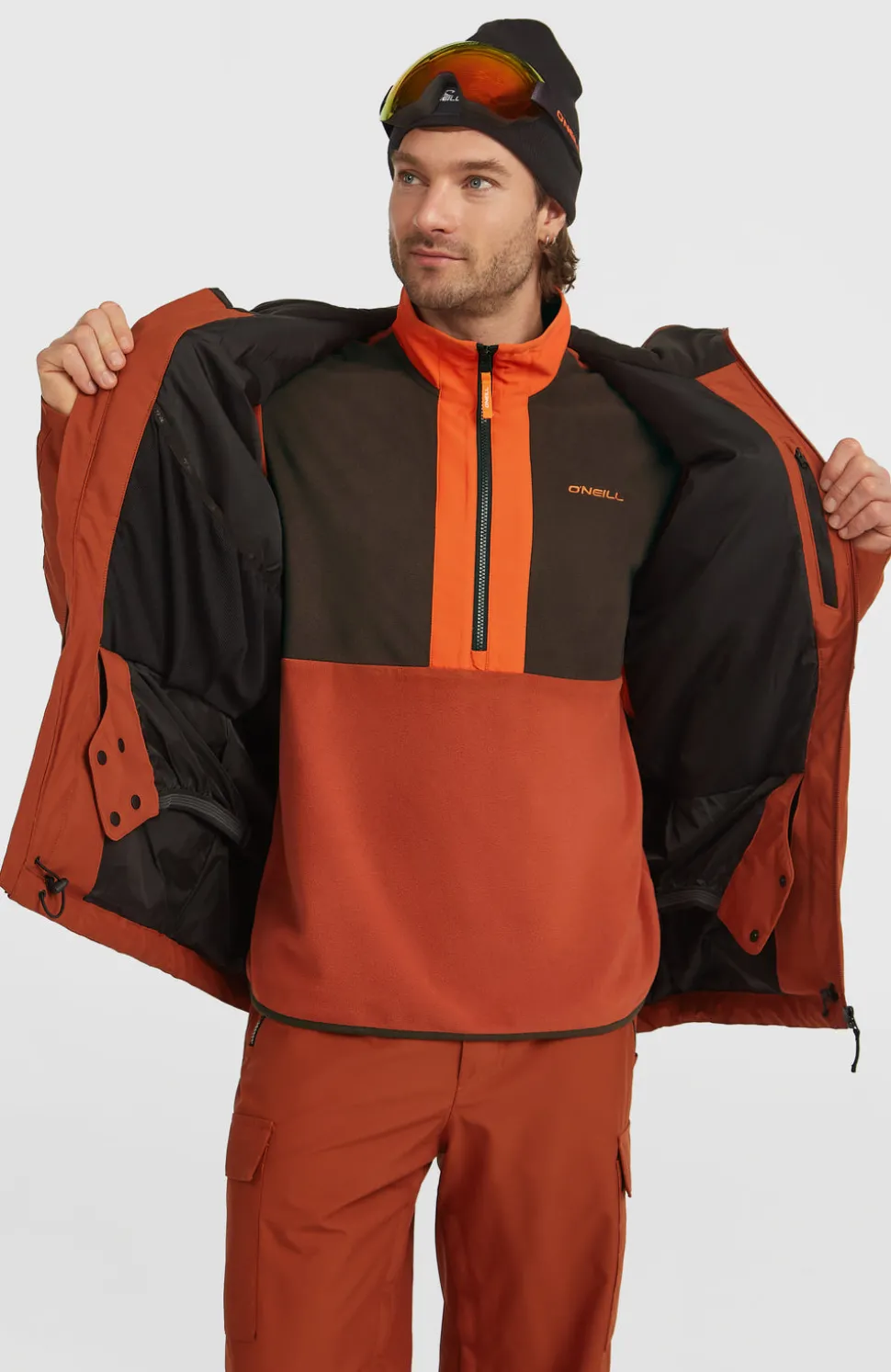 HerenFWC'Cruz wintersportjas| Oranje
