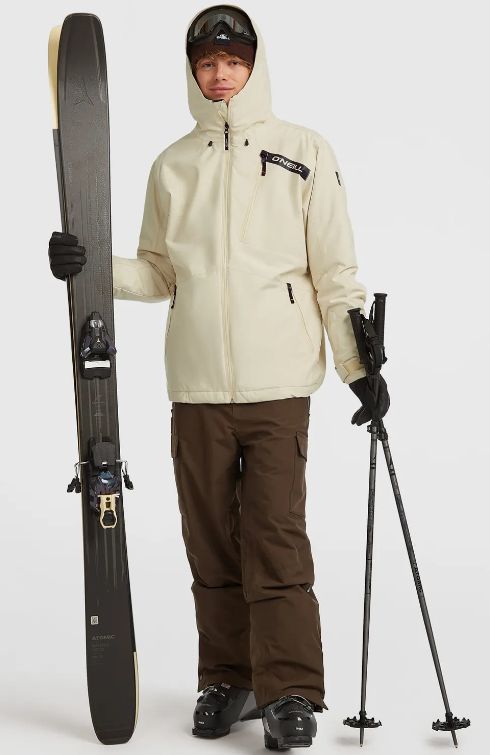 HerenFWC'Cruz wintersportjas| Beige