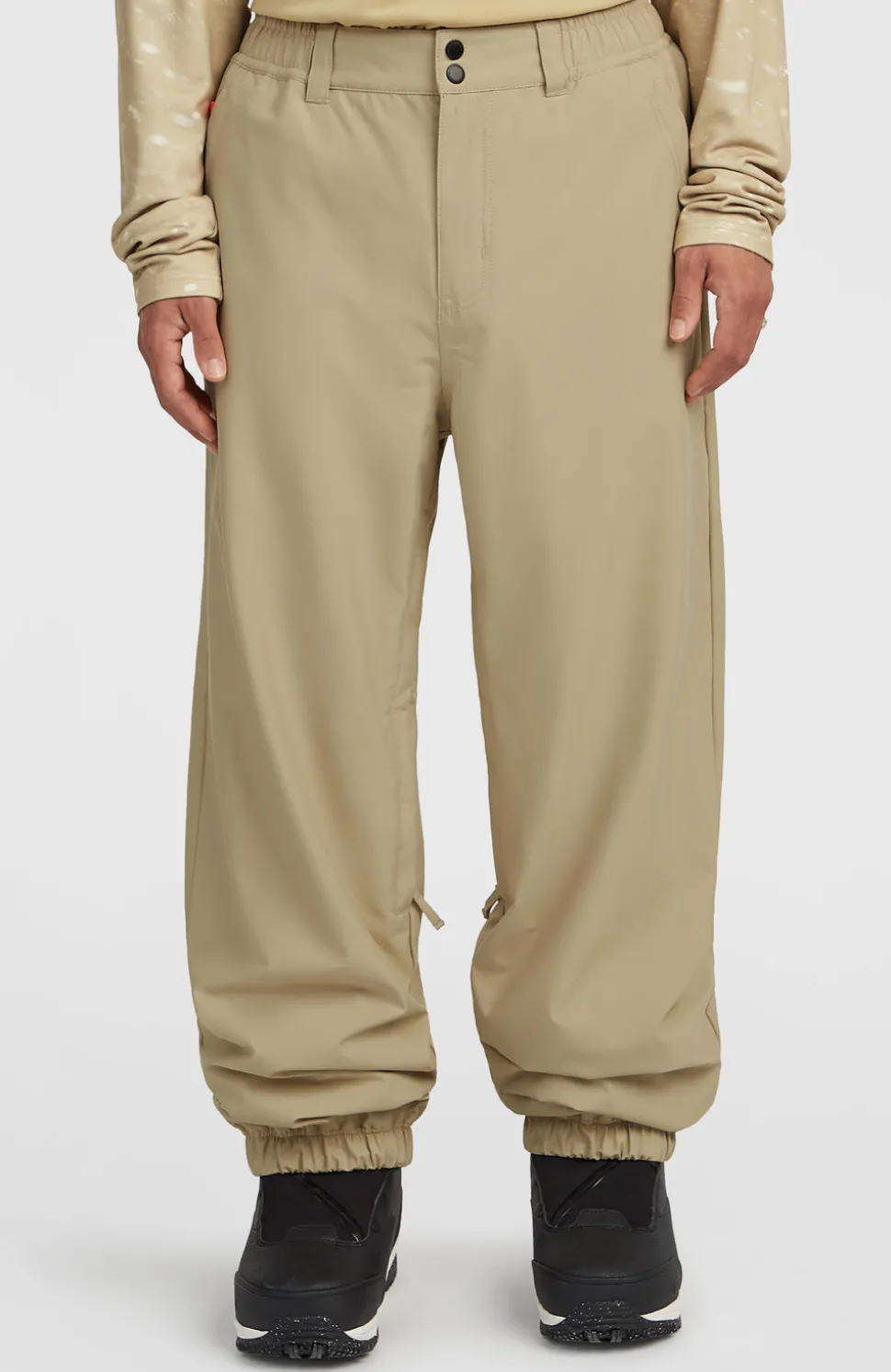 HerenFWC Oversized wintersportbroek| Beige