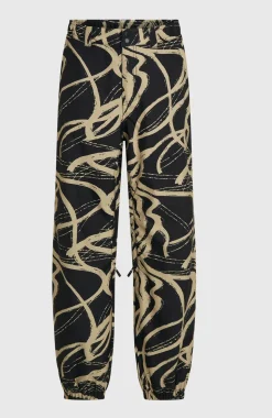 HerenFWC Oversized wintersportbroek| Beige