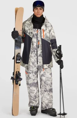 HerenFWC'Peak Bib wintersportbroek| Grijs