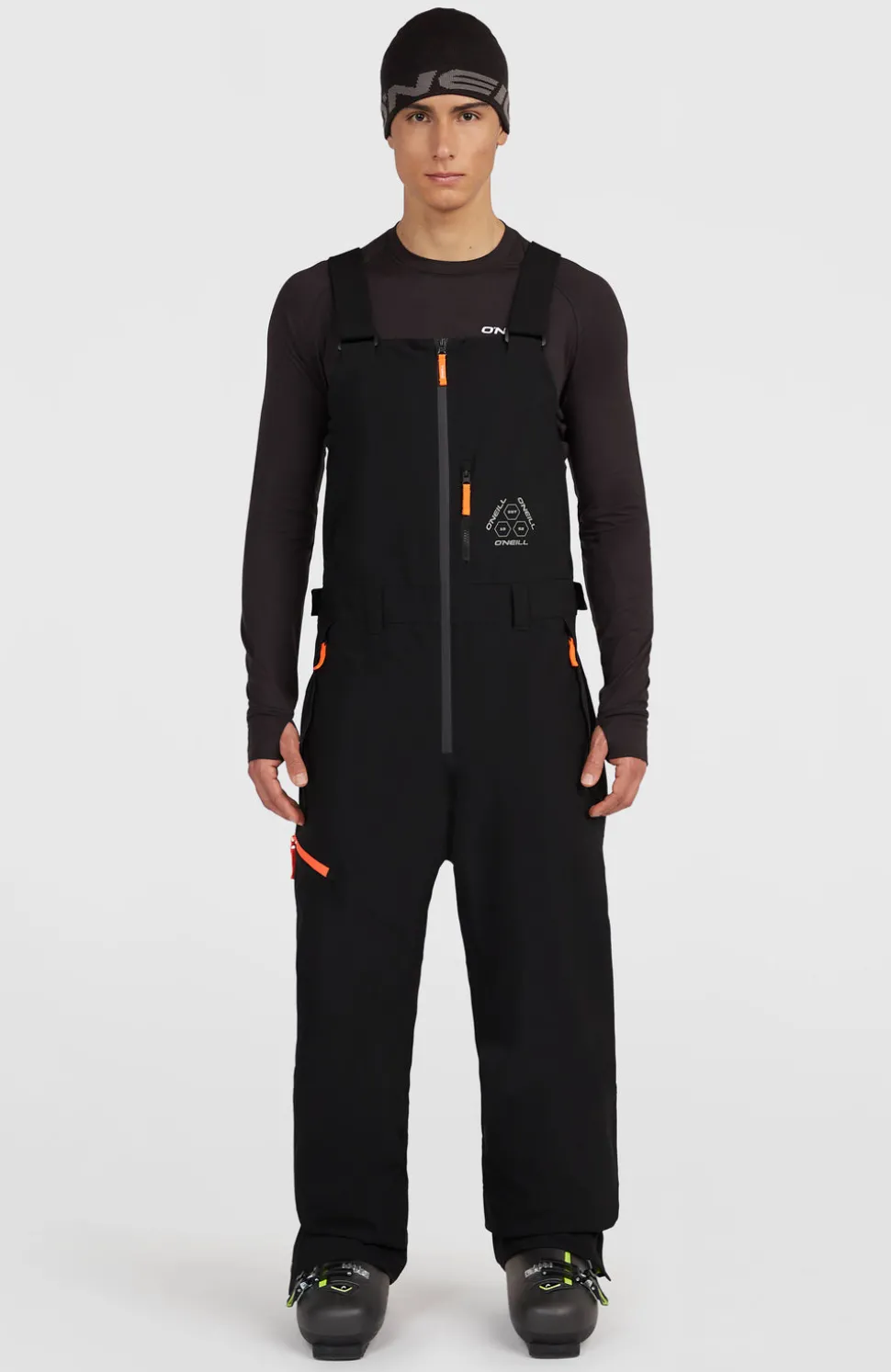 HerenFWC'Peak Bib wintersportbroek| Zwart