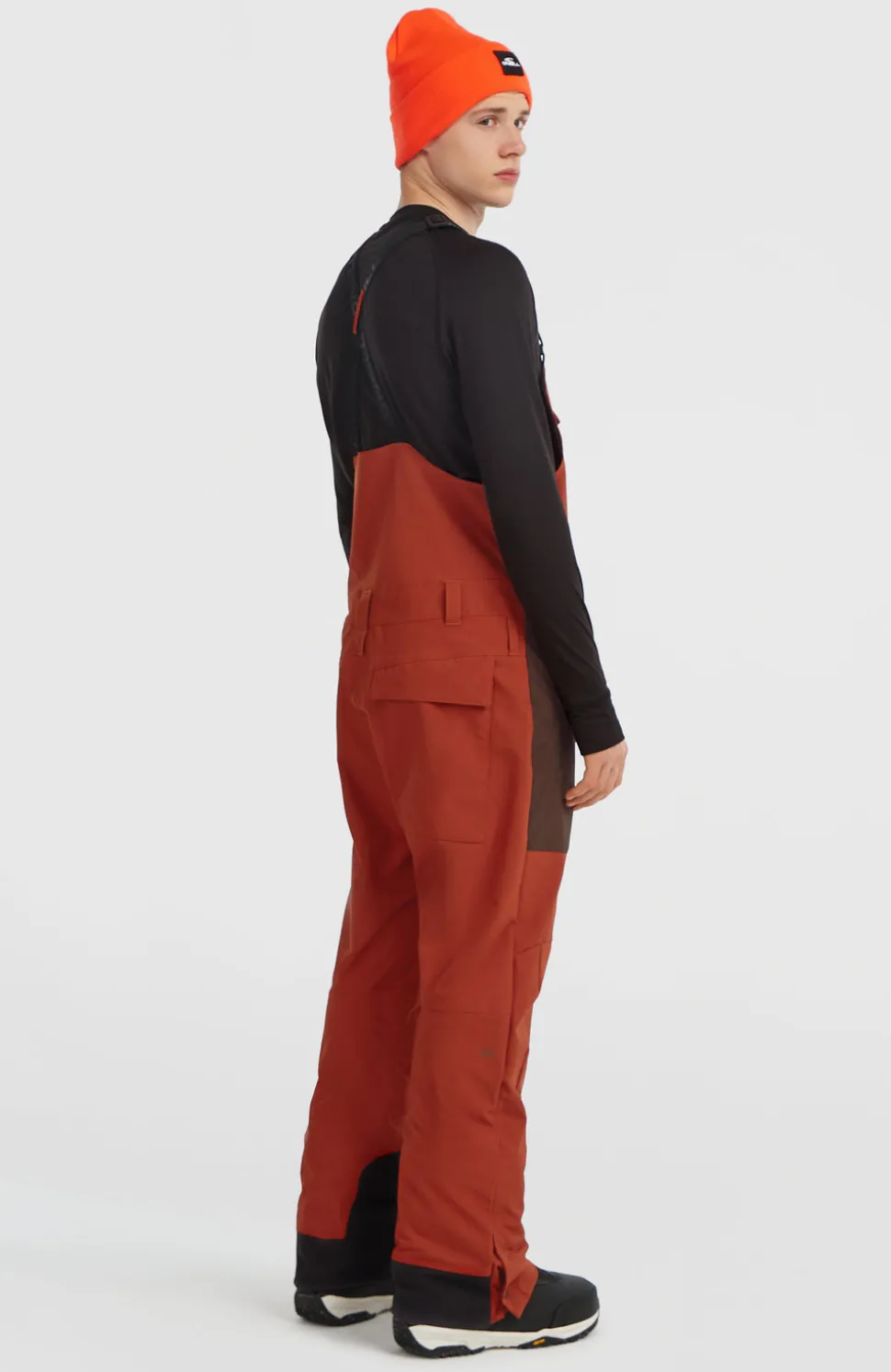HerenFWC'Peak Bib wintersportbroek| Oranje Mix
