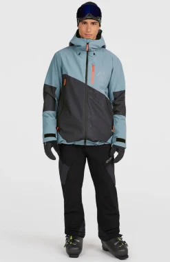 HerenFWC'Peak Fire wintersportjas| Blauw Mix