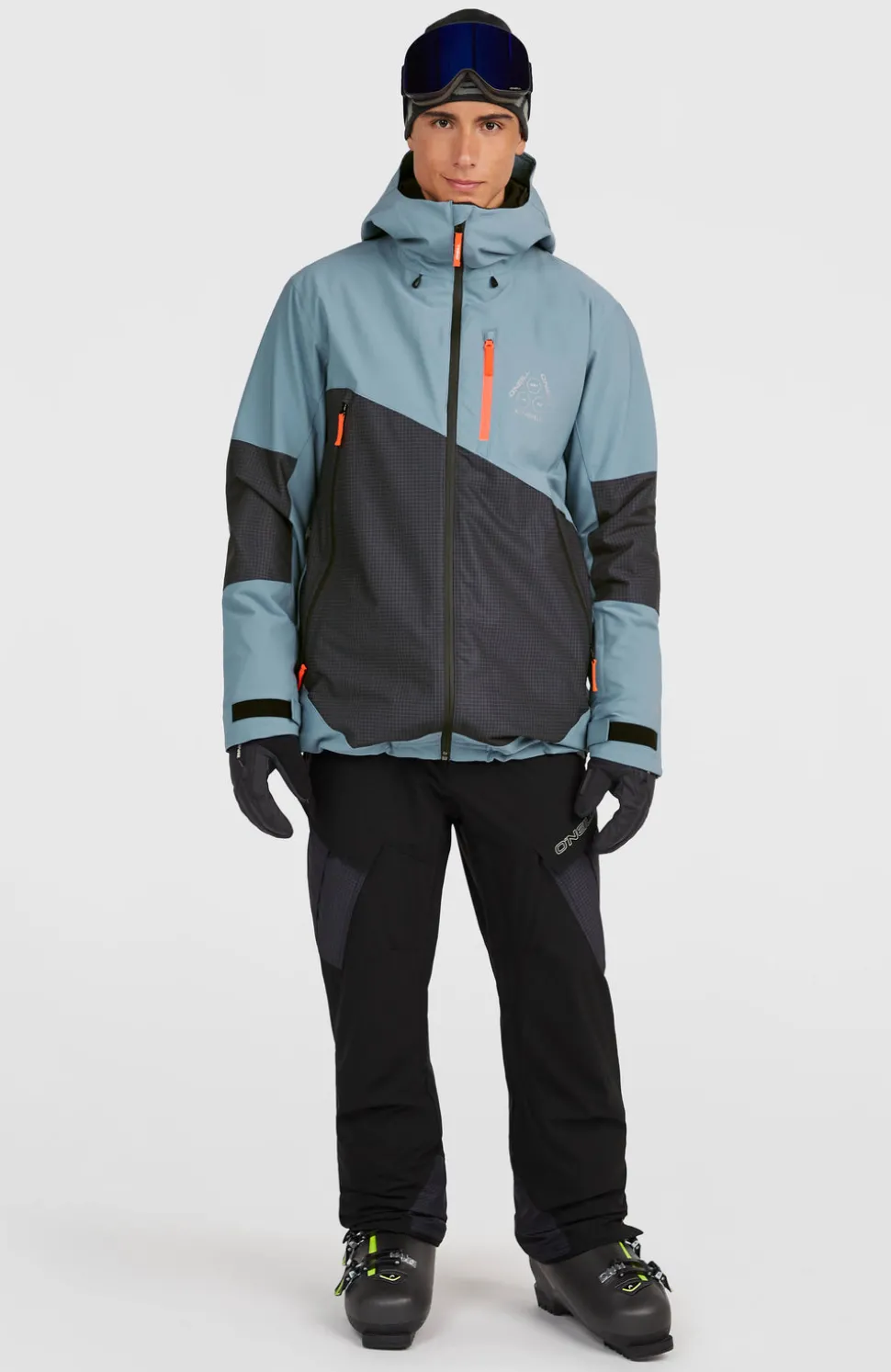 HerenFWC'Peak Fire wintersportjas| Blauw Mix