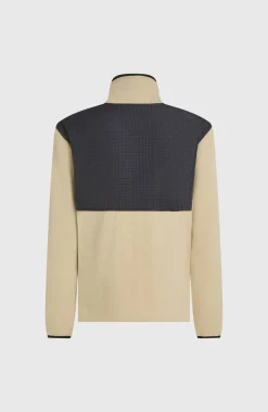 HerenFWC'Peak Polartec® Hyperfleece vest met volledige rits| Beige Mix
