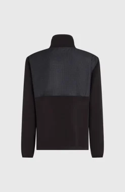 HerenFWC'Peak Polartec® Hyperfleece vest met volledige rits| Zwart Mix