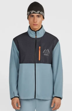 HerenFWC'Peak Polartec® Hyperfleece vest met volledige rits| Blauw Mix