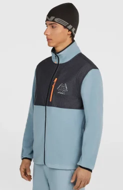 HerenFWC'Peak Polartec® Hyperfleece vest met volledige rits| Blauw Mix
