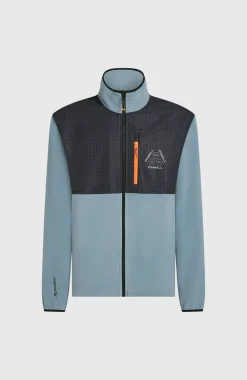 HerenFWC'Peak Polartec® Hyperfleece vest met volledige rits| Blauw Mix
