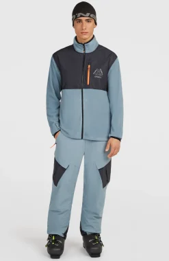 HerenFWC'Peak Polartec® Hyperfleece vest met volledige rits| Blauw Mix