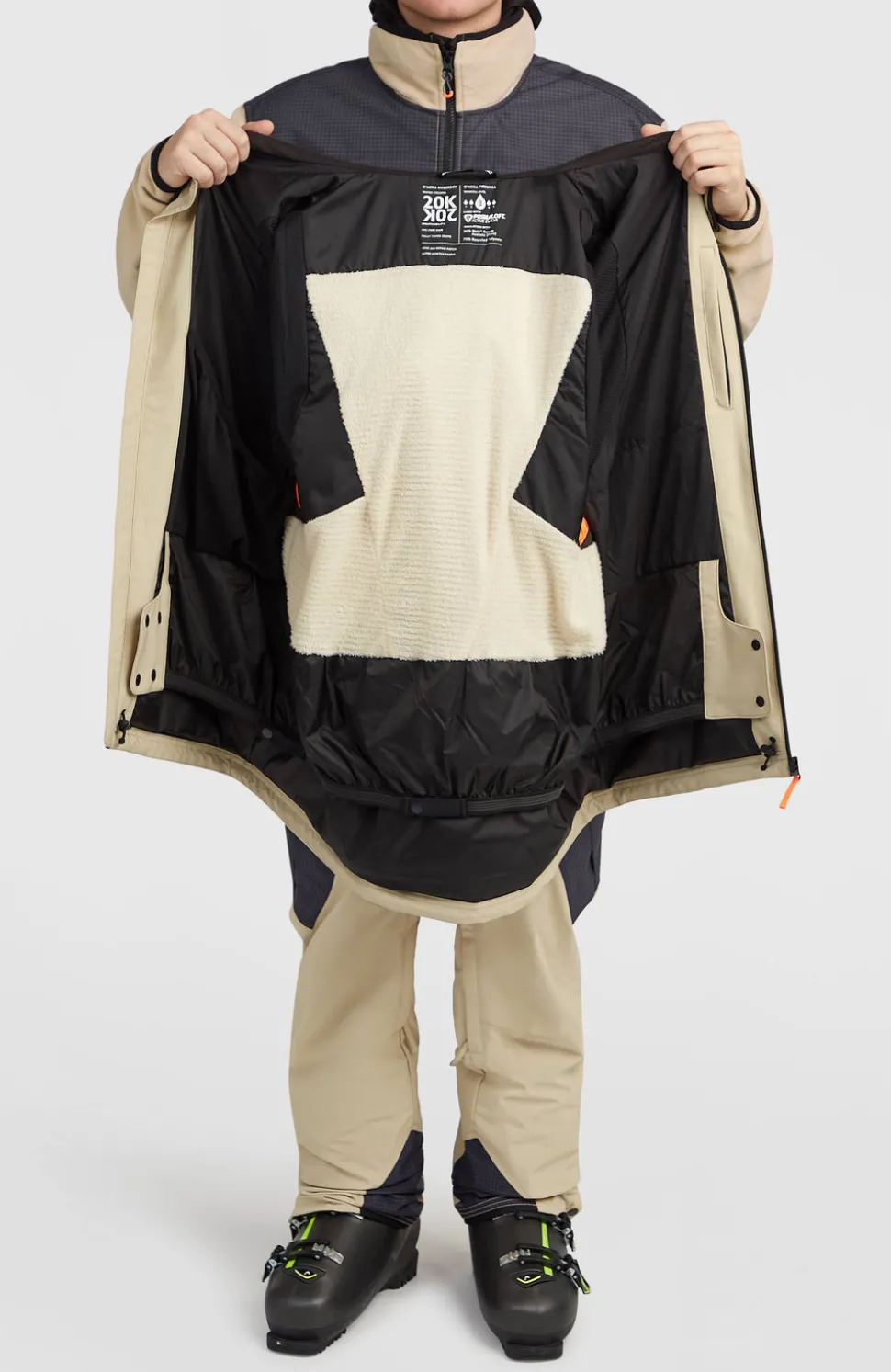 HerenFWC'Peak Pro wintersportjas| Beige Mix