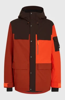 HerenFWC'Peak Pro wintersportjas| Oranje Mix
