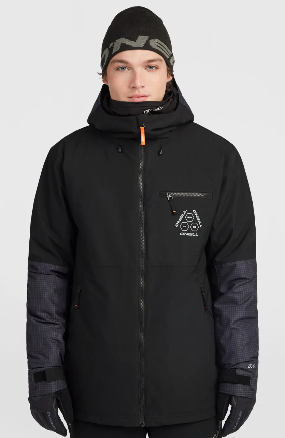 HerenFWC'Peak wintersportjas| Zwart Mix