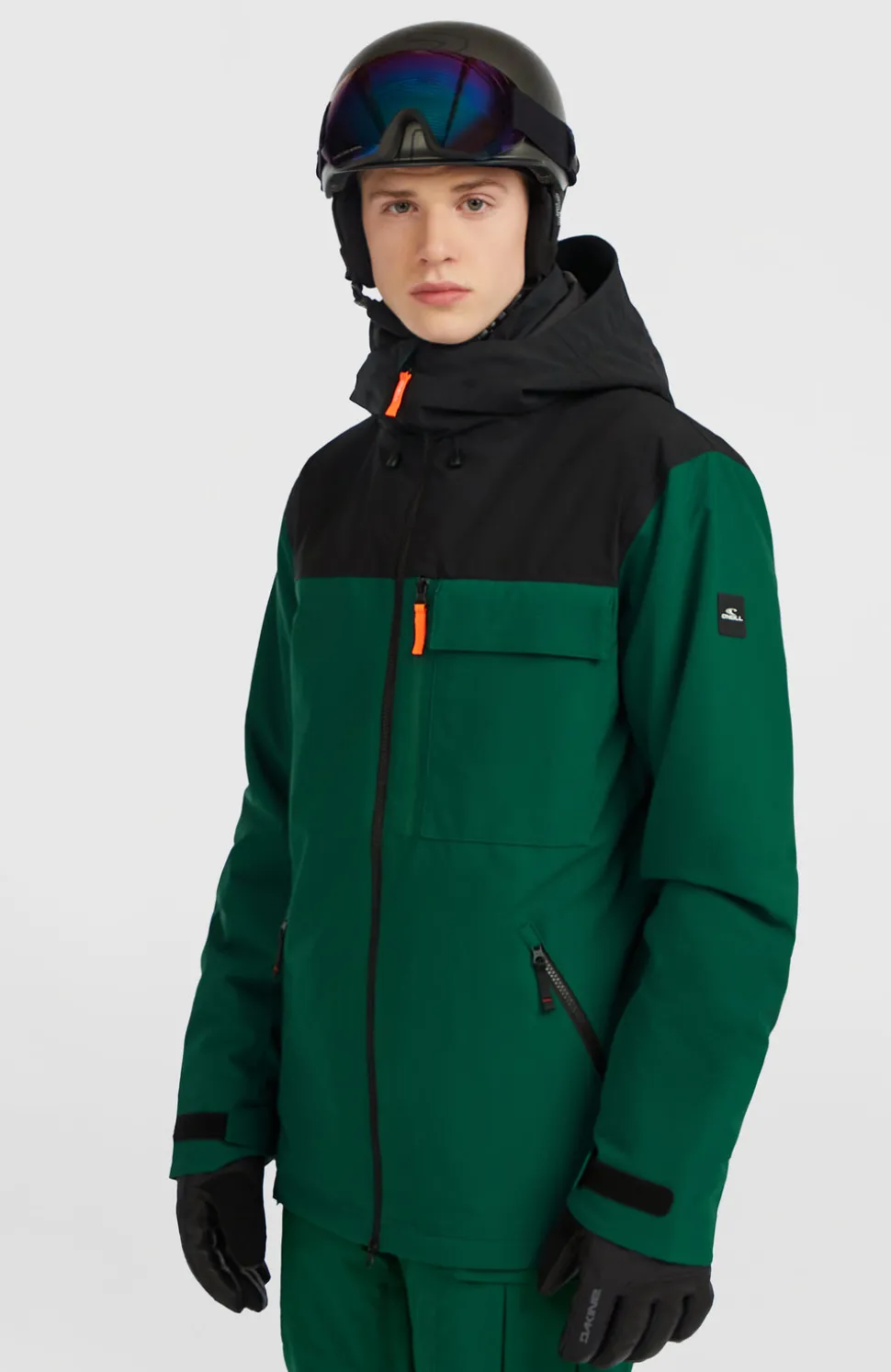 HerenFWC'Peak wintersportjas| Groen Mix