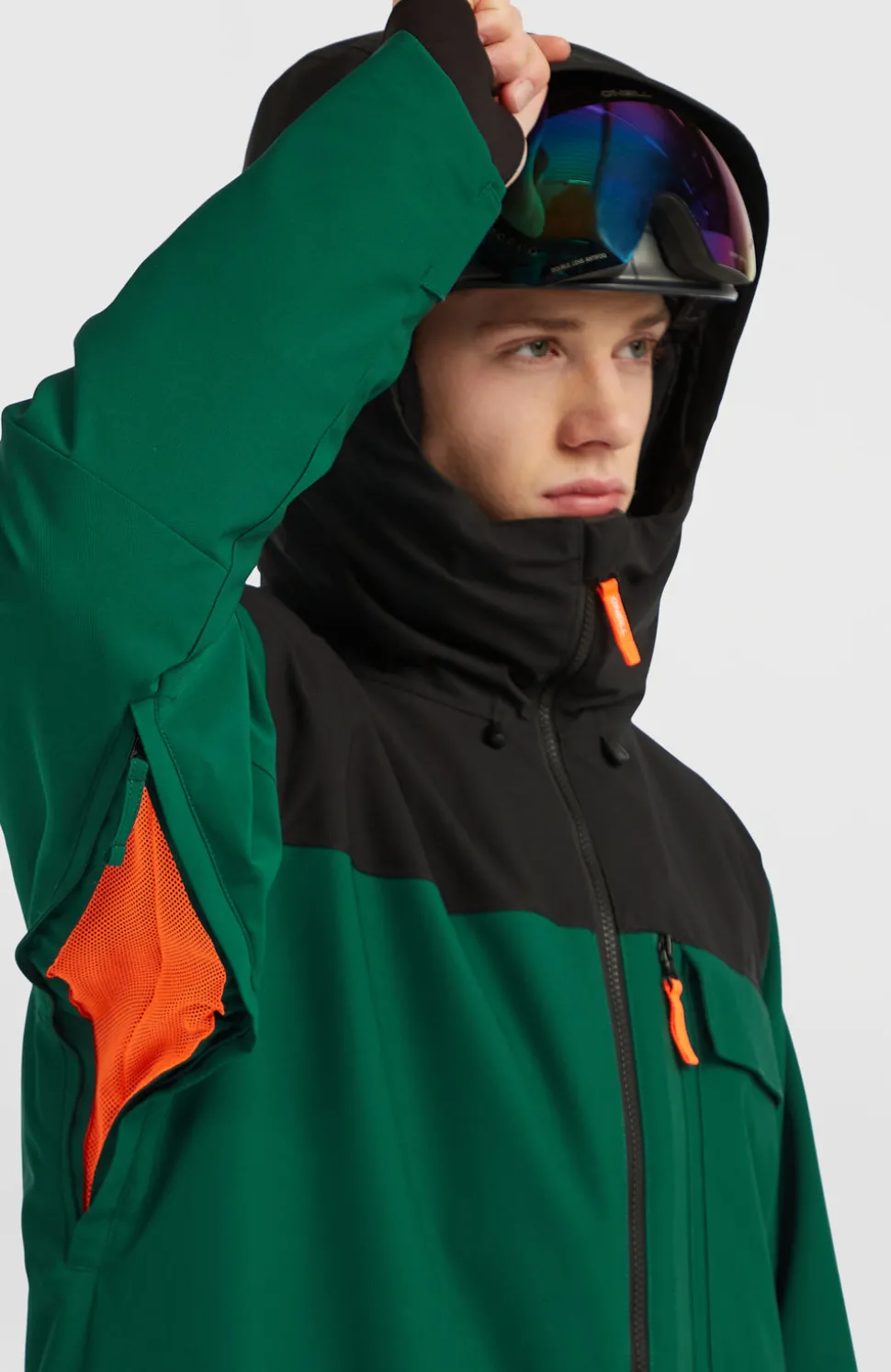 HerenFWC'Peak wintersportjas| Groen Mix