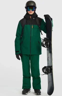 HerenFWC'Peak wintersportjas| Groen Mix