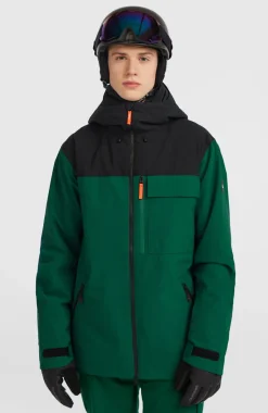 HerenFWC'Peak wintersportjas| Groen Mix