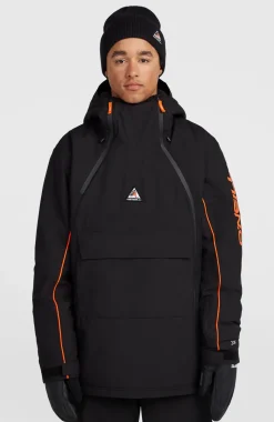 HerenFWC'Play Asymmetric wintersportjas| Zwart