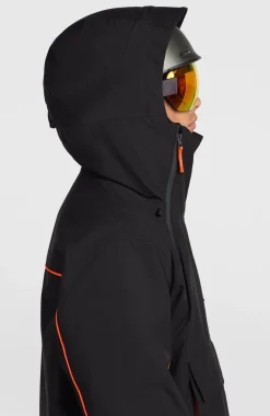 HerenFWC'Play Asymmetric wintersportjas| Zwart