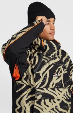 HerenFWC'Play Asymmetric wintersportjas| Beige