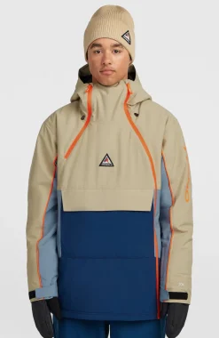 HerenFWC'Play Asymmetric wintersportjas| Beige Mix