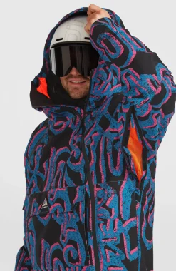 HerenFWC'Play Asymmetric wintersportjas| Roze