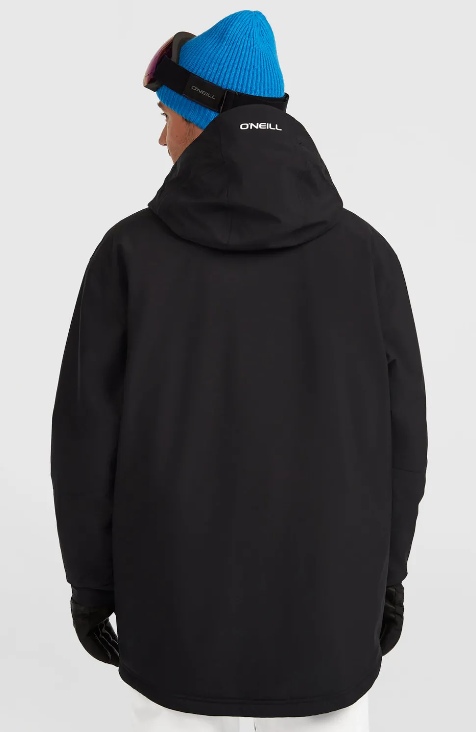 HerenFWC'Play Asymmetric wintersportjas| Zwart
