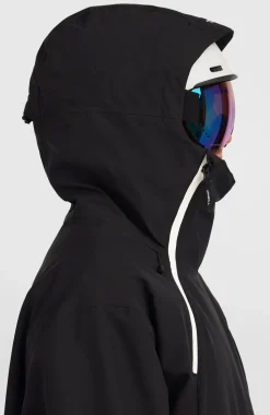 HerenFWC'Play Asymmetric wintersportjas| Zwart