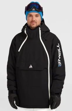 HerenFWC'Play Asymmetric wintersportjas| Zwart