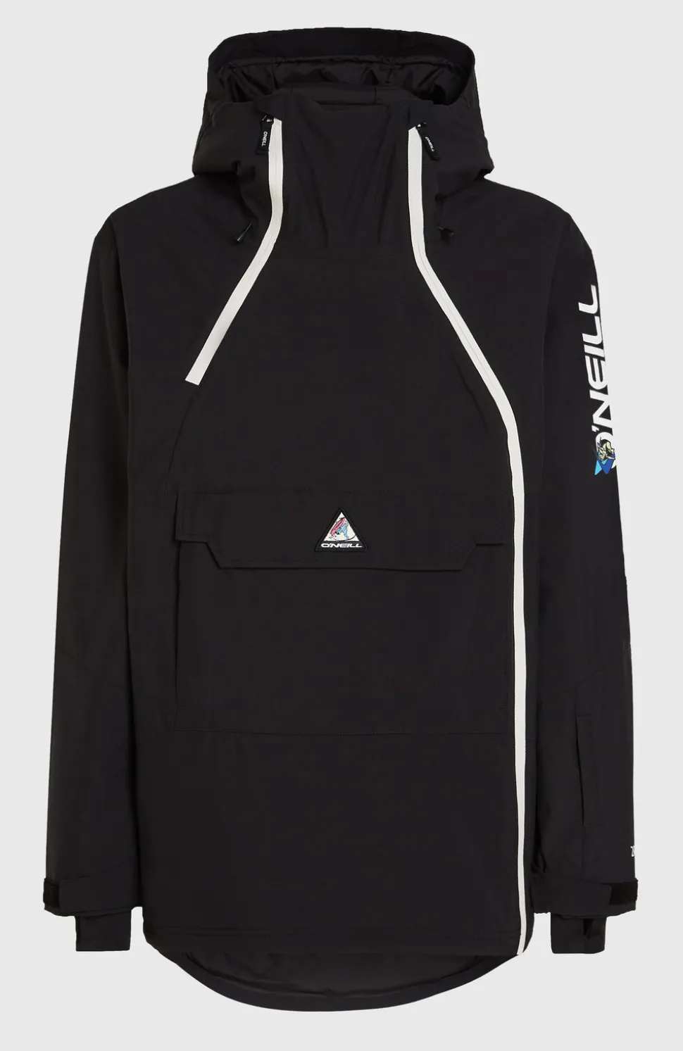 HerenFWC'Play Asymmetric wintersportjas| Zwart