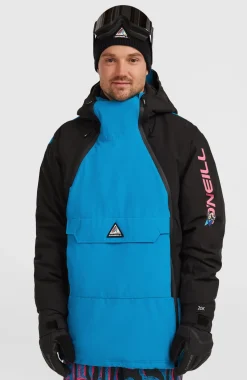 HerenFWC'Play Asymmetric wintersportjas| Blauw Mix