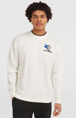 HerenFWC'Play Crew sweater| Wit