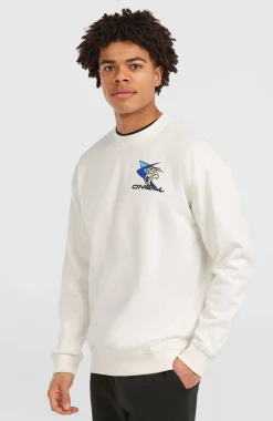 HerenFWC'Play Crew sweater| Wit
