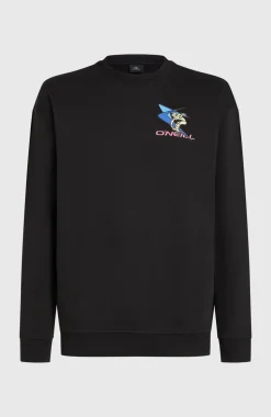 HerenFWC'Play Crew sweater| Zwart