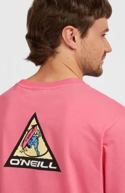HerenFWC'Play Graphic T-shirt| Roze