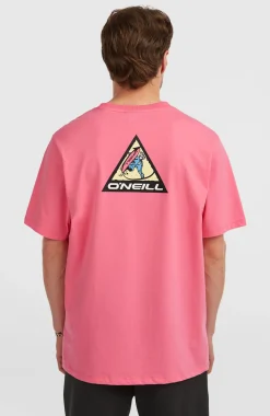 HerenFWC'Play Graphic T-shirt| Roze
