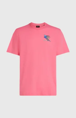 HerenFWC'Play Graphic T-shirt| Roze