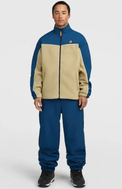 HerenFWC'Play Hyperfleece vest met volledige rits| Blauw Mix