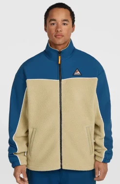 HerenFWC'Play Hyperfleece vest met volledige rits| Blauw Mix